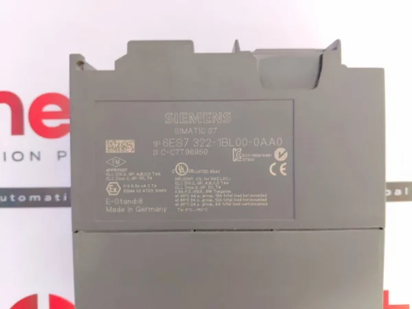 Siemens SIMATIC S7-300 digital output module 6ES7322-1BL00-0AA0