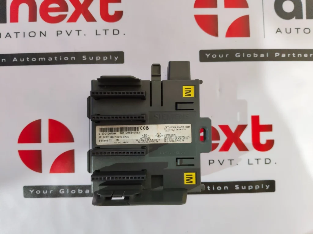 Siemens Simatic dp bus module for the ET 200M distributed 6ES7 195-7HD10-0XA0