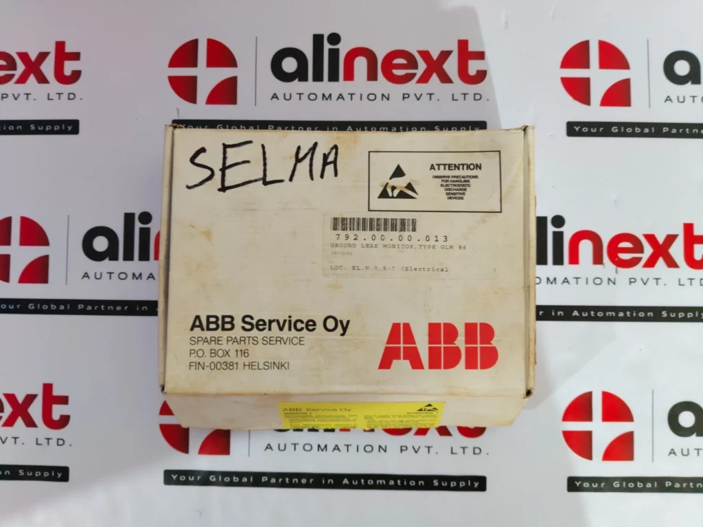 Stromberg 58038032 Ground Leak Monitor GLM86