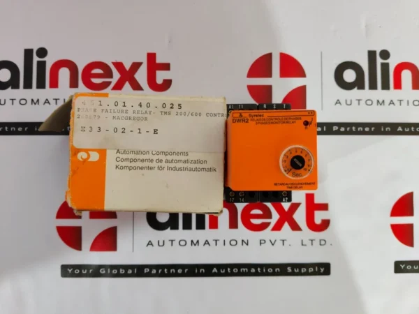 Syrelec DWR2 3-phase monitor relay 400V~415V~ 50/60Hz