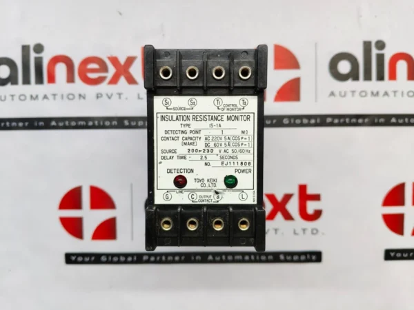 Toyo Keiki IS-1A Insulation Resistance Monitor 200-230 V AC 50/60 Hz(crack)
