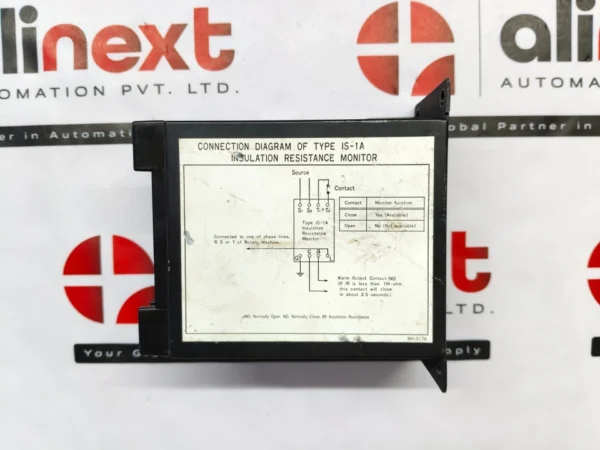 Toyo Keiki IS-1A Insulation Resistance Monitor 200-230 V AC 50/60 Hz(crack)