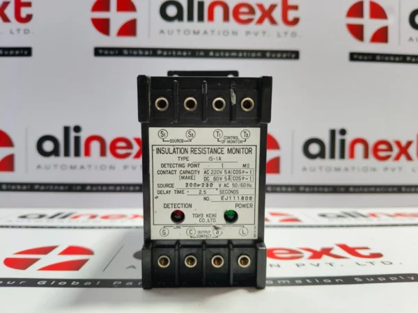 Toyo Keiki IS-1A Insulation Resistance Monitor 200-230 V AC 50/60 Hz(crack)