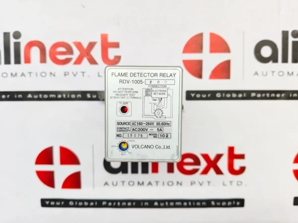  Volcano RDV-1005-200 Flame Detector Relay AC200V-5A