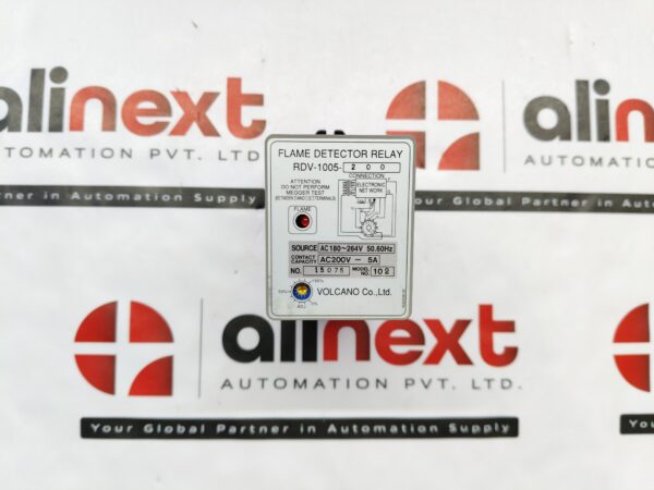Volcano RDV-1005-200 flame detector relay AC200V-5A