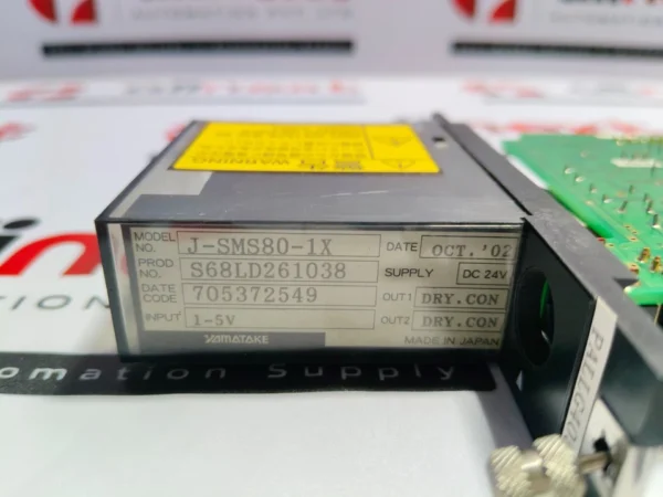 Yamatake J-SMS80-1X MSW Monitor Switch Module 1-5V