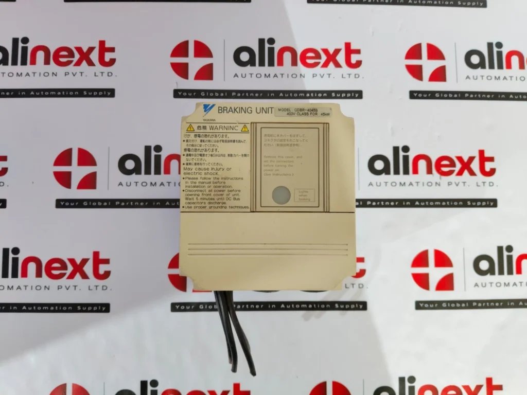 Yaskawa CDBR-4045B dynamic braking unit DC 510-660V 18A