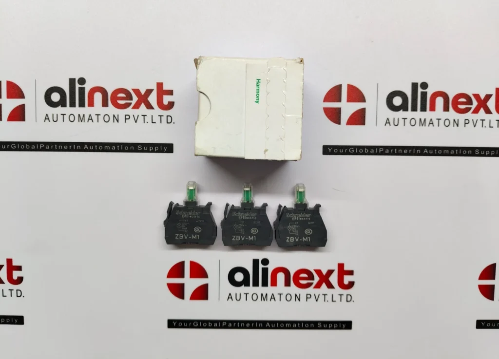 3X Schneider Electric ZBVM1 Harmony XB4/XB5 White LED Light Block