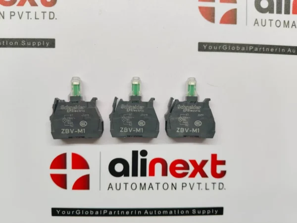 3X Schneider Electric ZBVM1 Harmony XB4/XB5 White LED Light Block