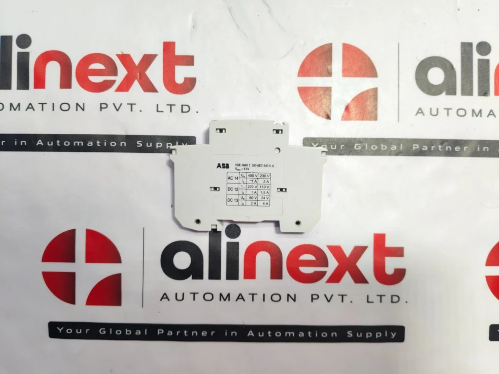  ABB auxiliary contact module 6kV 400V