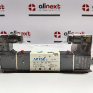 Airtac 4V120-06 Double Solenoid Valve  0.15-0.8 MPa DC24V 2.8W