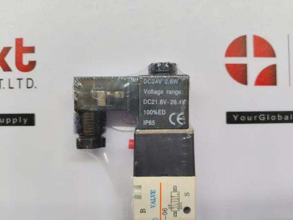 Airtac 4V120-06 Double Solenoid Valve  0.15-0.8 MPa DC24V 2.8W