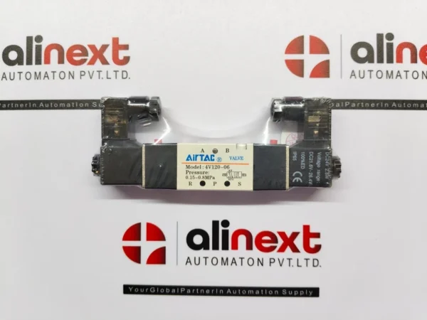 Airtac 4V120-06 Double Solenoid Valve  0.15-0.8 MPa DC24V 2.8W