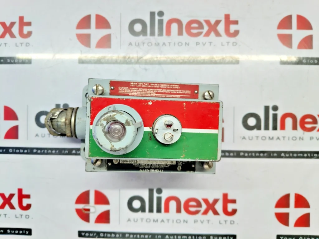 Allen-Bradley 800H-NP33 enclosure cover 800H-1HZX7/800H-2HAD10R7