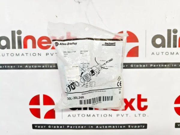 Allen-Bradley 800L-30L24R red pilot light 24V