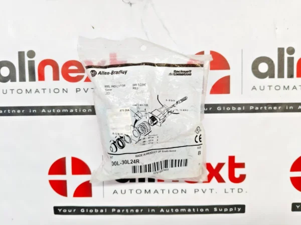 Allen-Bradley 800L-30L24R red pilot light 24V