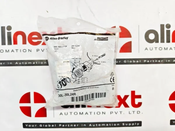 Allen-Bradley 800L-30L24R red pilot light 24V