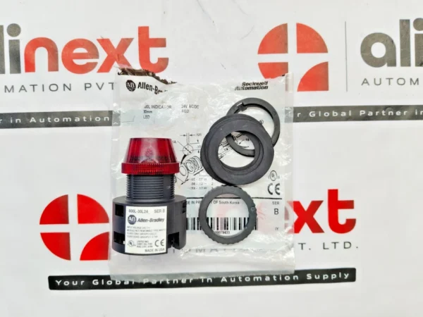 Allen-Bradley 800L-30L24R red pilot light 24V