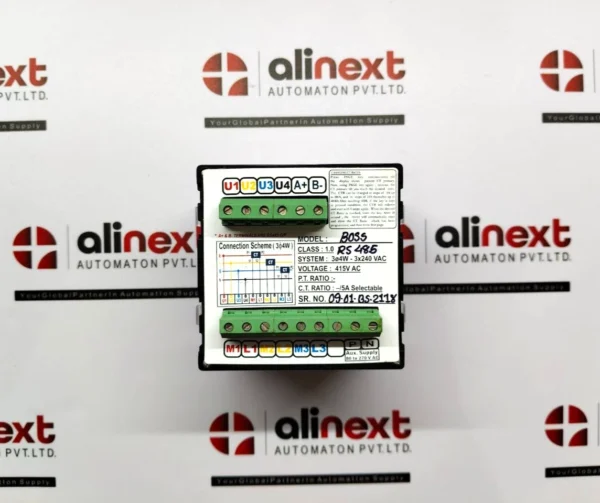 BOSS 3-Phase 4- Energy Monitor Digital Panel Meter / Energy Monitor