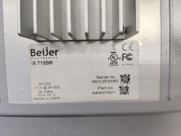 Beijer Electronics iX T15BR HMI operator panel