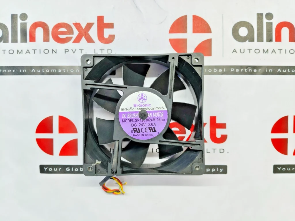 Bi-Sonic SP1203824M-03 DC Brushless Fan Motor DC24V 0.6A