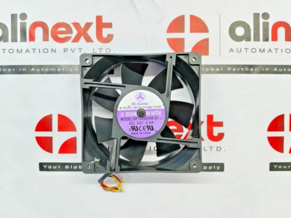 Bi-Sonic SP1203824M-03 DC Brushless Fan Motor DC24V 0.6A