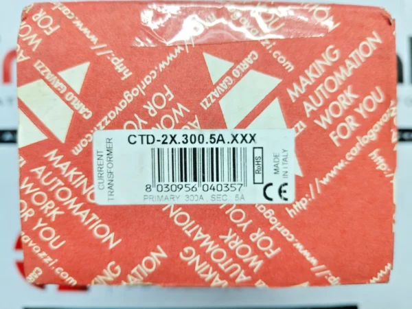 Carlo Gavazzi CTD-2X.300.5A solid core current transformer