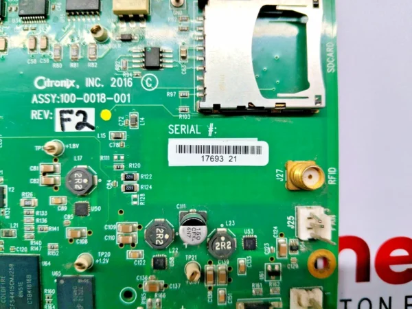 Ctronix 100-0018-001 Rev.F2