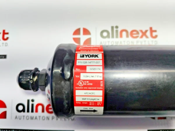 Danfoss/York Eliminator 610 Psig Filter Drier 026-14777-007