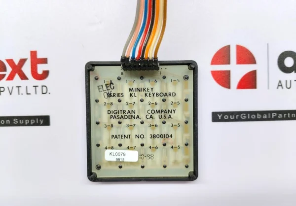 Digitran MiniKey Series KL Miniature Keypad 3800104, KL0079