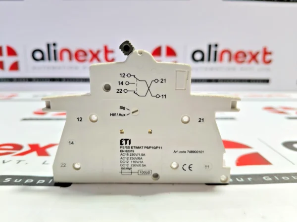 ETI ETIMAT P6/P10/P11 PS/SS Art code 768900101