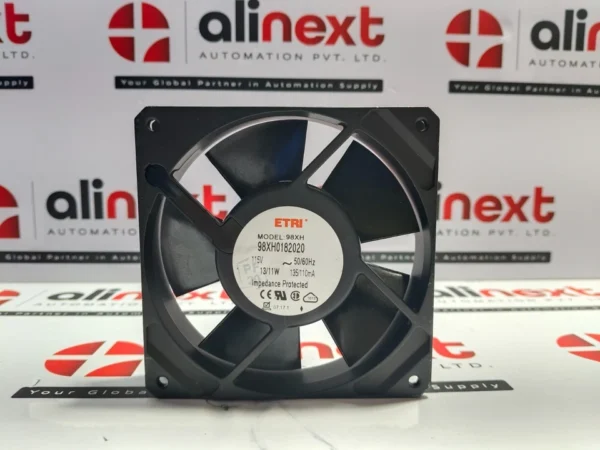 ETRI 98XH series AC axial cooling fan 98XH0182020 115V 13/11W 135/110mA