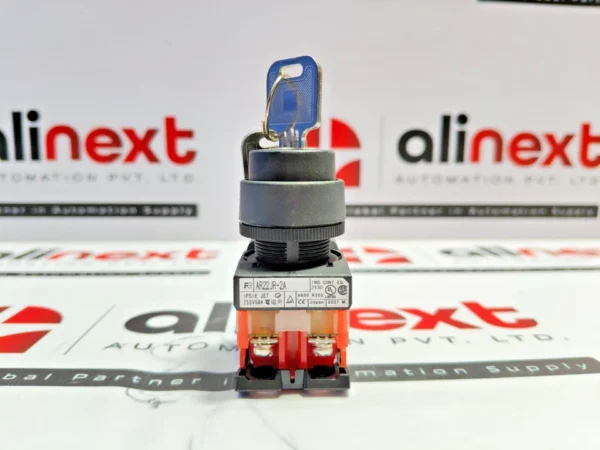 Fuji Electric AR22JR-2A11A maintained key selector switch 250V 6A
