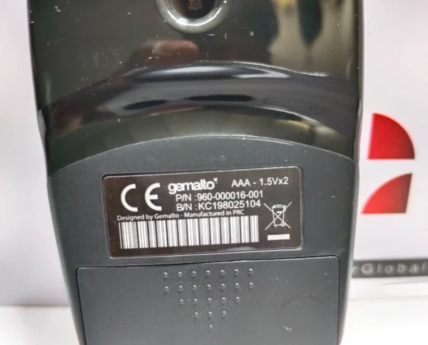 Gemalto Bankline OTP / Authentication Token Reader / Keypad Device