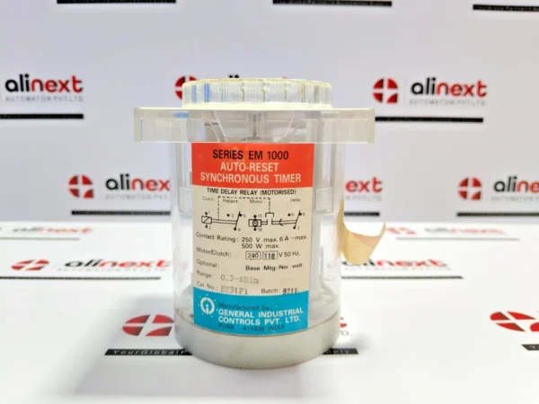 General Industrial Controls BK31F1 Synchronous Timer 0.3-6 Min