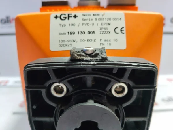 Georg Fischer Typ 130 PVC-U EPDM series electric actuator EA21 100-230V 50/60Hz