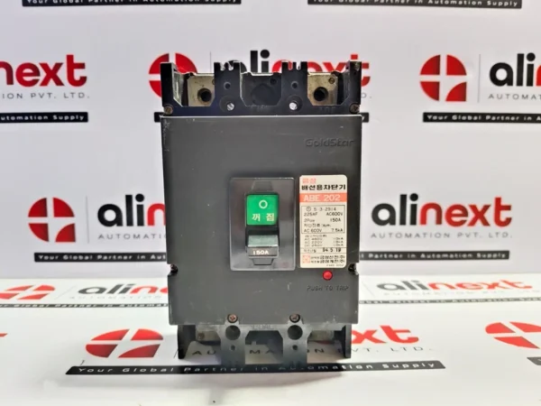 GoldStar ABE 202 molded case circuit breaker (crack)