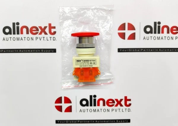 HBAN Red Mushroom Head Push Button Switch HB(Y090)