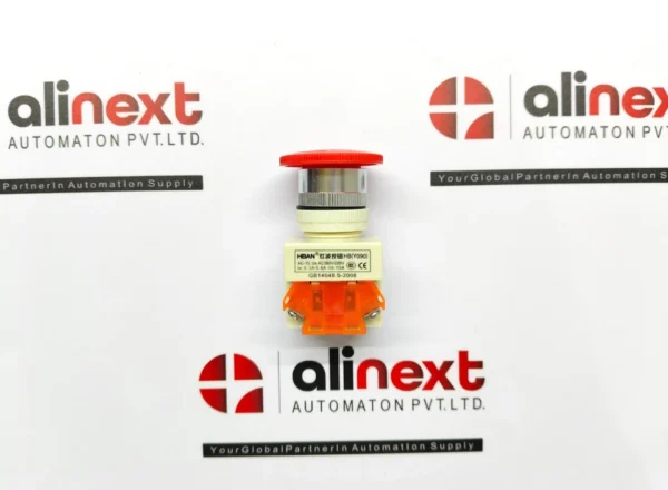 HBAN Red Mushroom Head Push Button Switch HB(Y090)