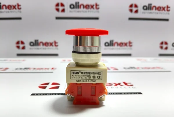 HBAN Red Mushroom Head Push Button Switch HB(Y090)