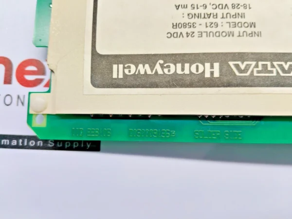 Honeywell 621-3580R Input Module 24VDC 18-28VDC,6-15mA