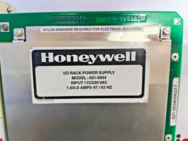 Honeywell 621-9934 I/O Rack Power Supply module 115/230VAC 47-63Hz