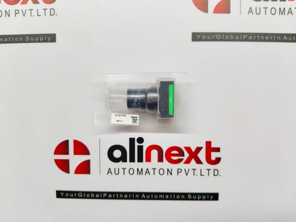 IDEC AL6H-P4G, AL6-P Green LED Pilot Light, 16mm Rectangular, 24V AC/DC