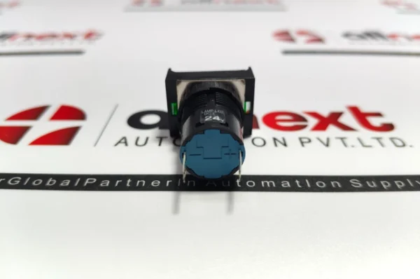 IDEC AL6H-P4G, AL6-P Green LED Pilot Light, 16mm Rectangular, 24V AC/DC