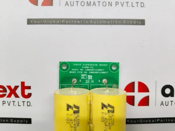 Input Suppressor Board with Alcon KP6-KPF Series High-Voltage Capacitors