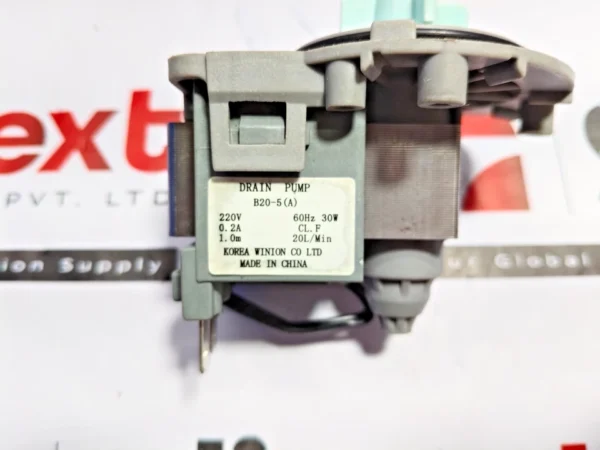 Korea Winion B20-5 (A) Drain Pump 220V 60Hz 30W 0.2A