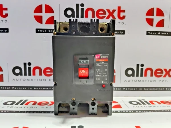 LG ABE 202 series molded case circuit breaker 175 amps (Crack)