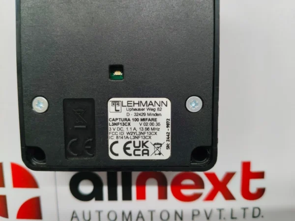 Lehmann Captura 100 Mfare L3NF13CX V2