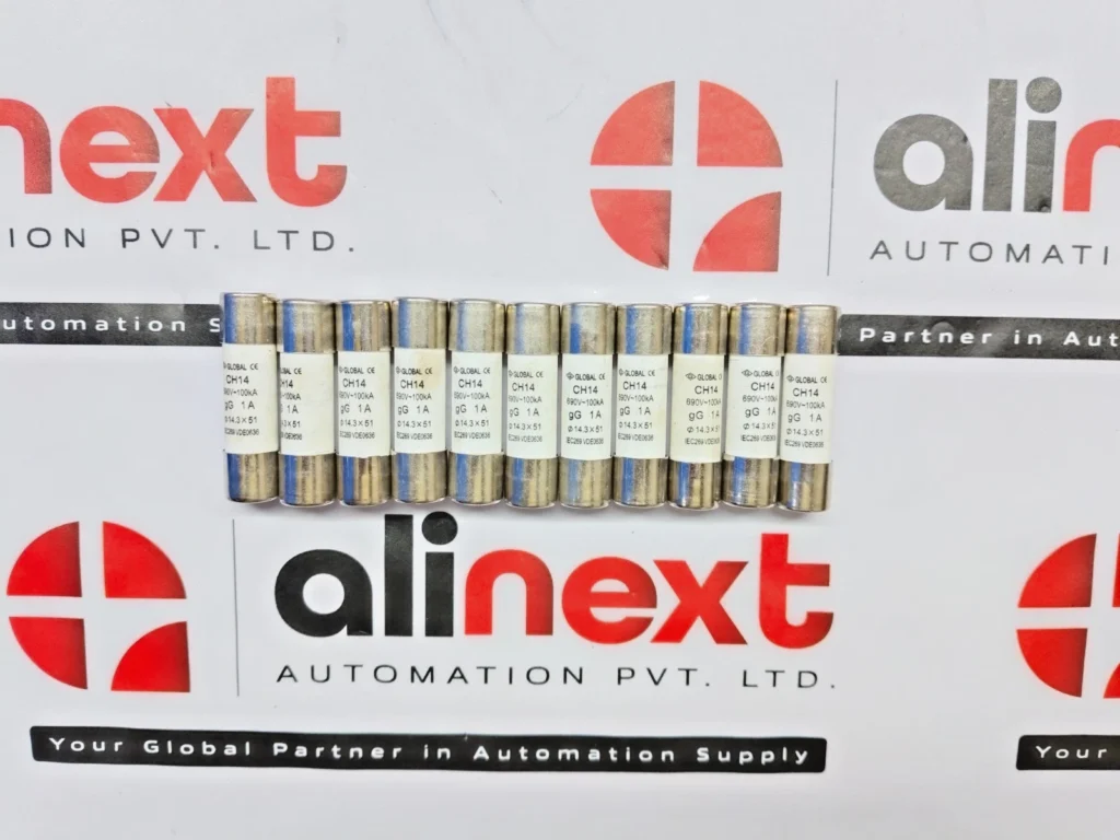 Lot of 11X Global CH14 Cylindrical Fuse, 690V~ 100KA