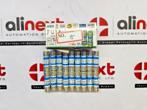 Lot of 18x SB SB-C1 type cylindrical fuse 20A 500VAC 250VDC